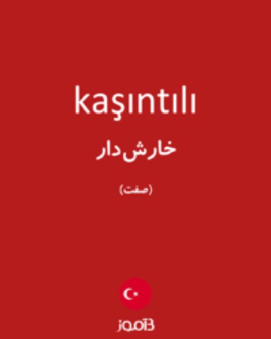  تصویر kaşıntılı - دیکشنری انگلیسی بیاموز