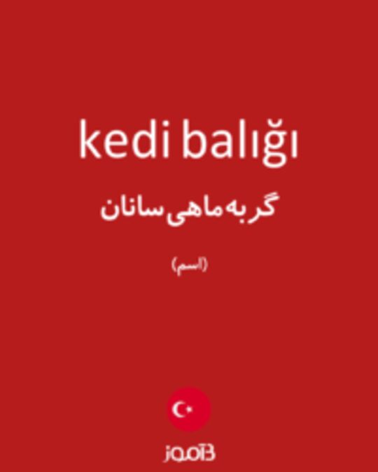  تصویر kedi balığı - دیکشنری انگلیسی بیاموز