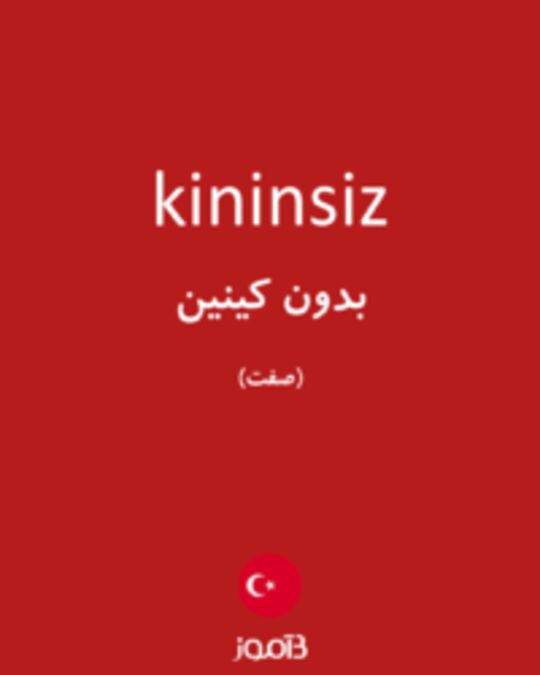  تصویر kininsiz - دیکشنری انگلیسی بیاموز