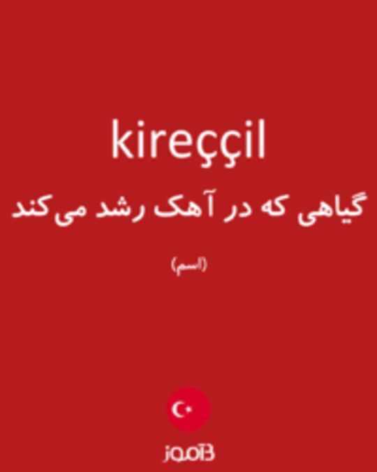  تصویر kireççil - دیکشنری انگلیسی بیاموز