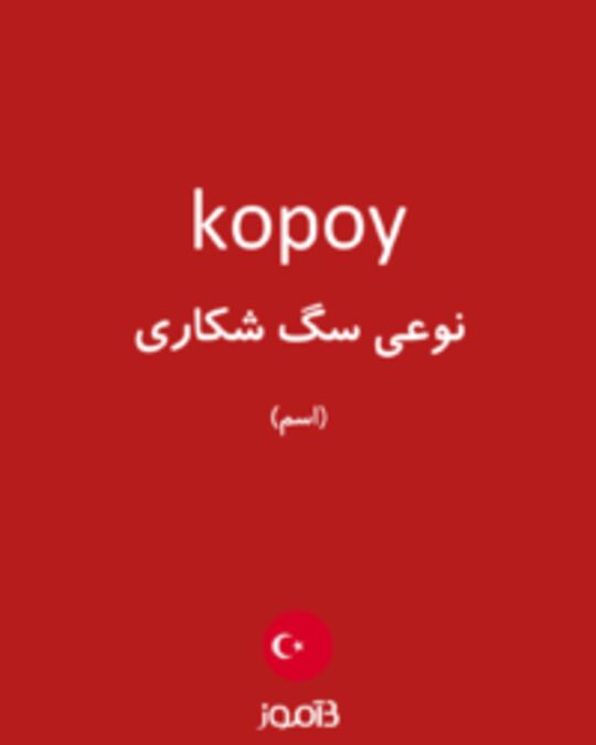  تصویر kopoy - دیکشنری انگلیسی بیاموز