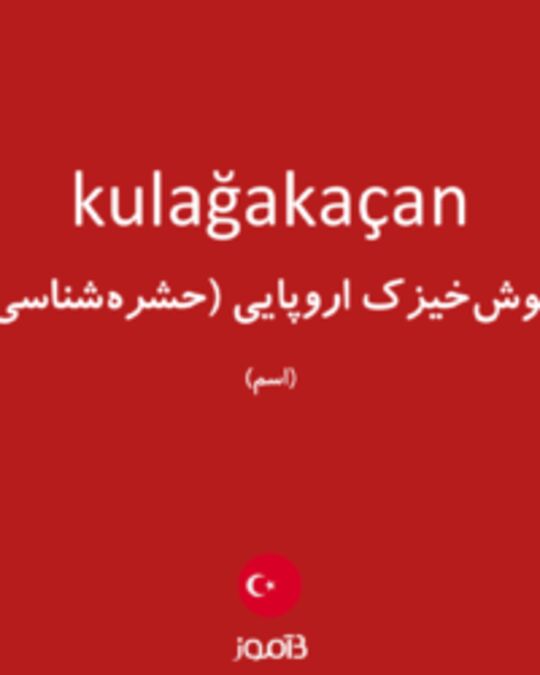  تصویر kulağakaçan - دیکشنری انگلیسی بیاموز