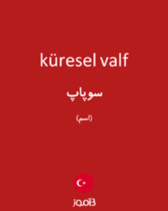  تصویر küresel valf - دیکشنری انگلیسی بیاموز