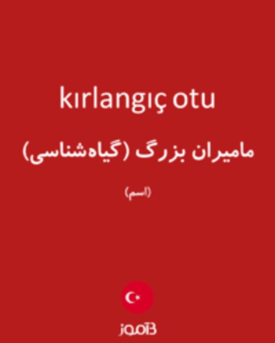  تصویر kırlangıç otu - دیکشنری انگلیسی بیاموز