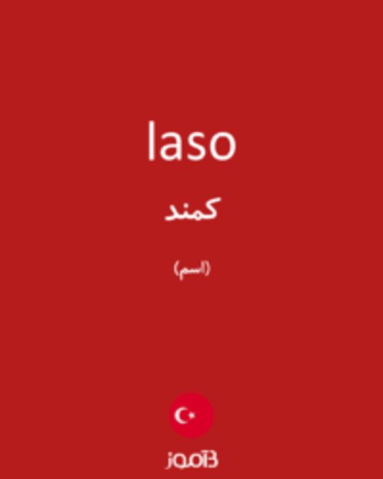  تصویر laso - دیکشنری انگلیسی بیاموز