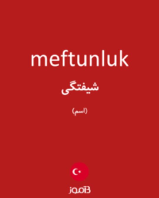  تصویر meftunluk - دیکشنری انگلیسی بیاموز