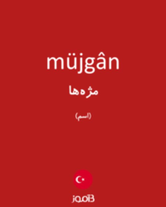  تصویر müjgân - دیکشنری انگلیسی بیاموز