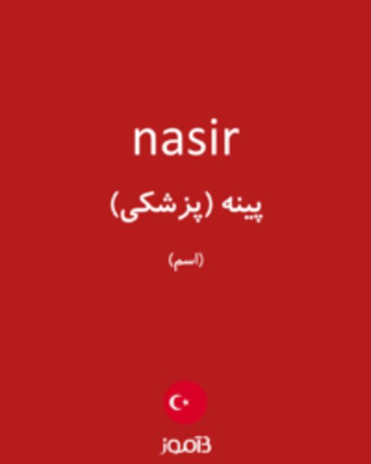  تصویر nasir - دیکشنری انگلیسی بیاموز