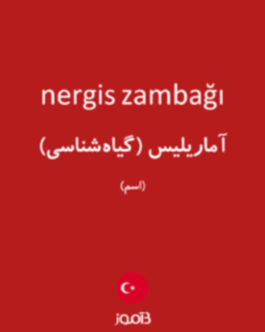  تصویر nergis zambağı - دیکشنری انگلیسی بیاموز