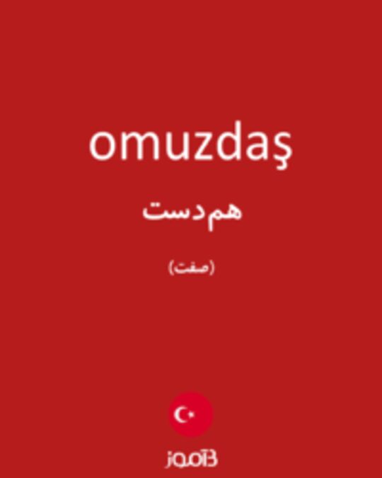  تصویر omuzdaş - دیکشنری انگلیسی بیاموز