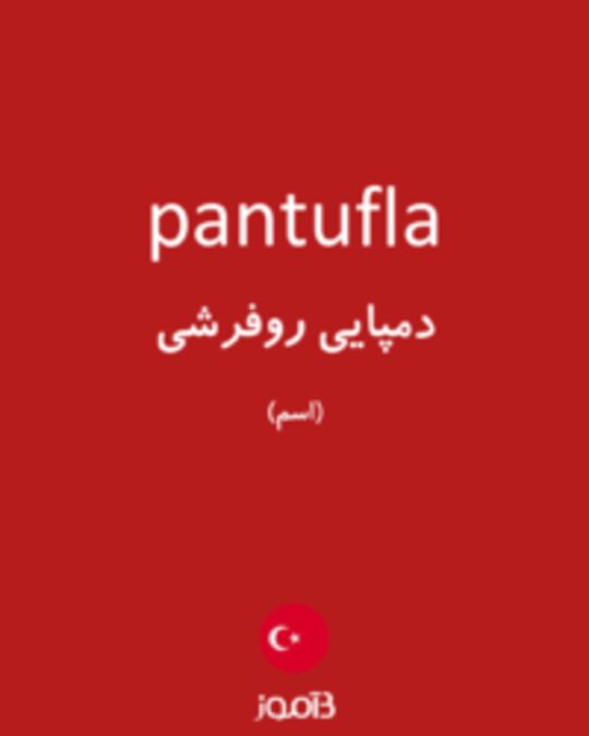  تصویر pantufla - دیکشنری انگلیسی بیاموز