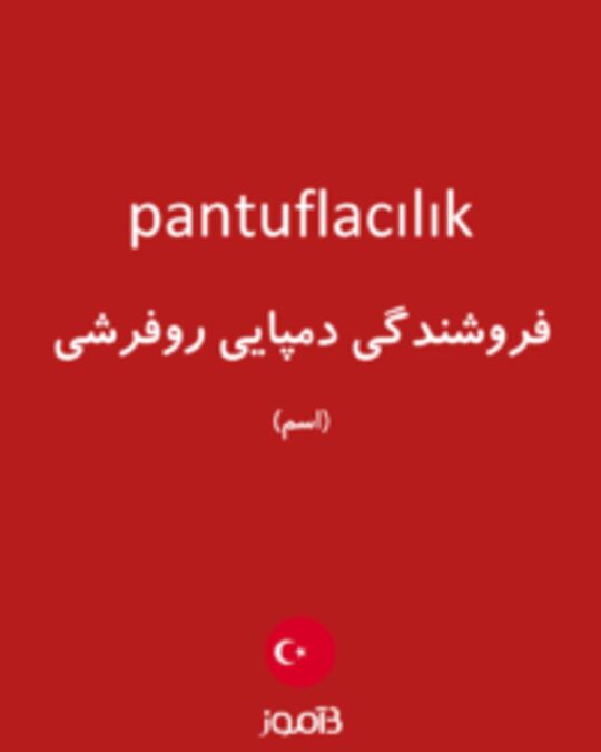  تصویر pantuflacılık - دیکشنری انگلیسی بیاموز