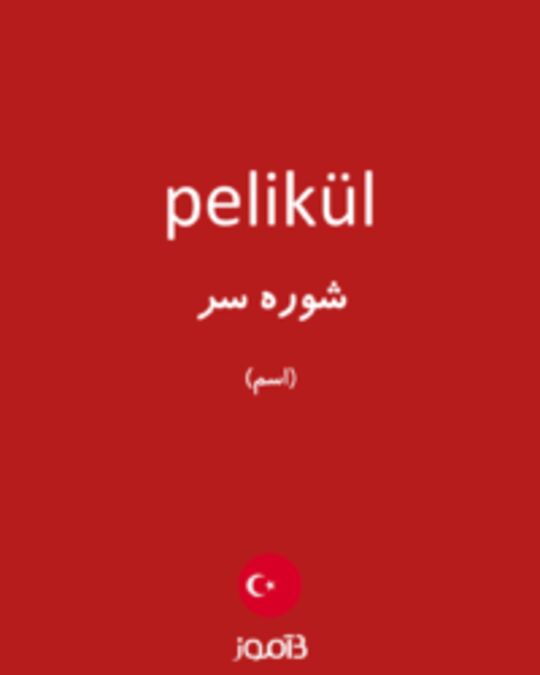  تصویر pelikül - دیکشنری انگلیسی بیاموز