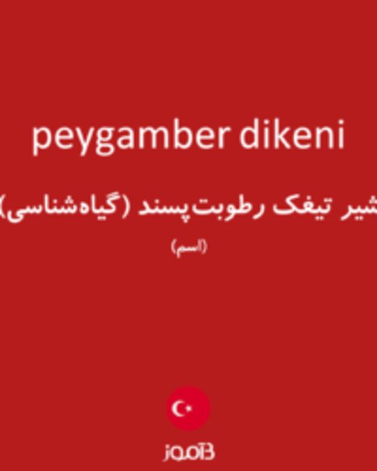  تصویر peygamber dikeni - دیکشنری انگلیسی بیاموز