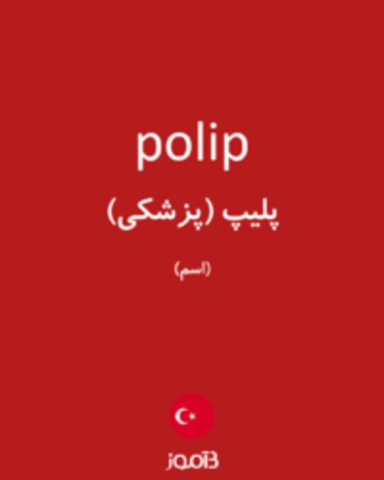  تصویر polip - دیکشنری انگلیسی بیاموز