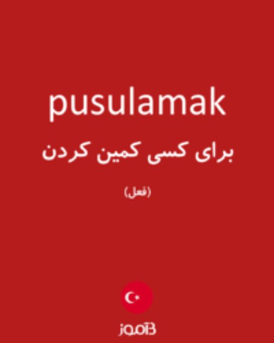  تصویر pusulamak - دیکشنری انگلیسی بیاموز