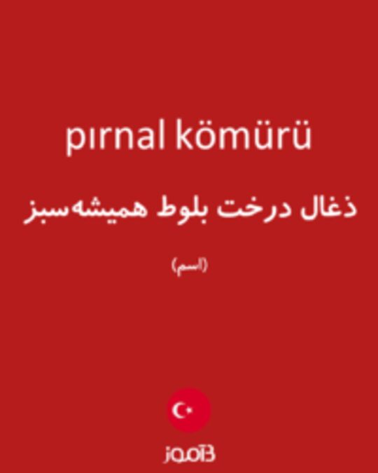  تصویر pırnal kömürü - دیکشنری انگلیسی بیاموز