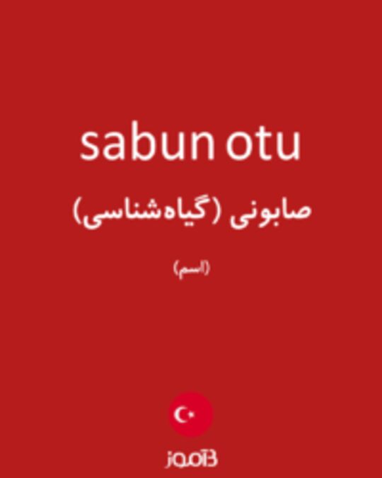  تصویر sabun otu - دیکشنری انگلیسی بیاموز