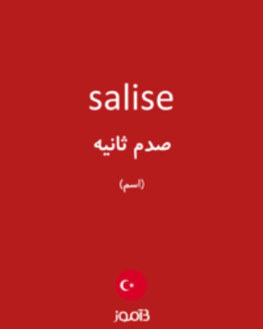  تصویر salise - دیکشنری انگلیسی بیاموز