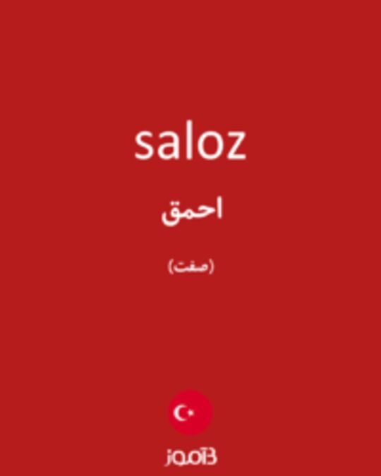  تصویر saloz - دیکشنری انگلیسی بیاموز