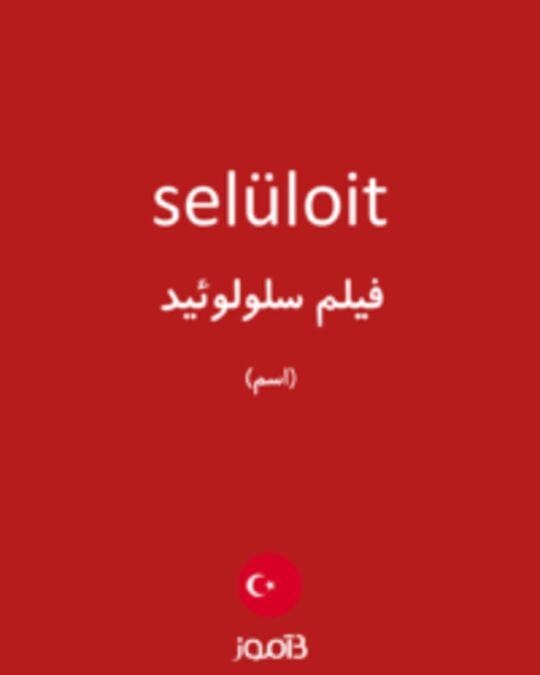  تصویر selüloit - دیکشنری انگلیسی بیاموز