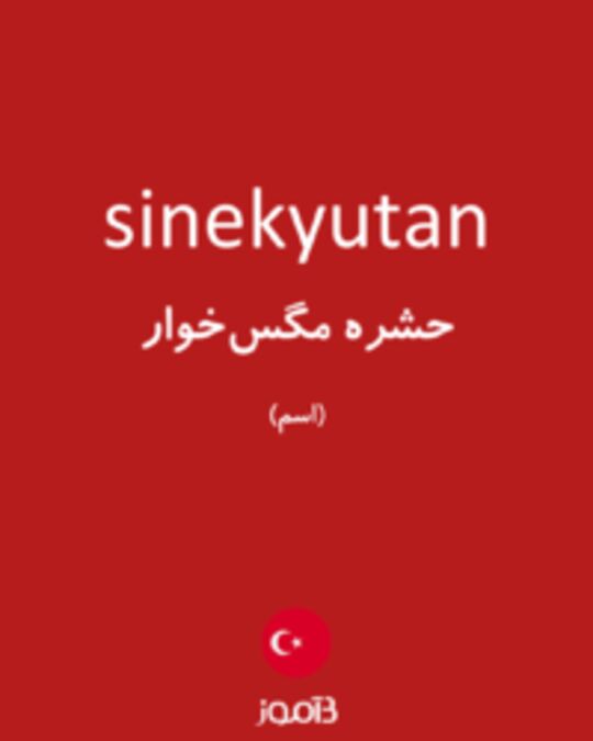  تصویر sinekyutan - دیکشنری انگلیسی بیاموز