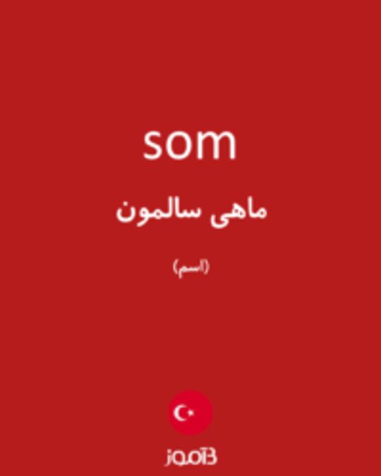  تصویر som - دیکشنری انگلیسی بیاموز