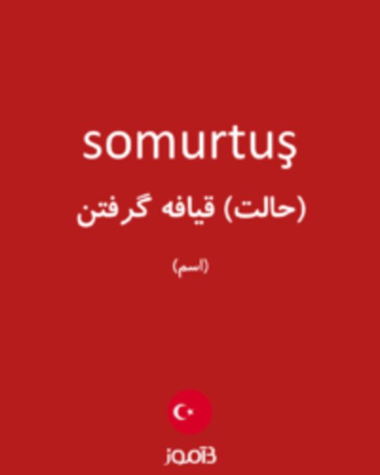  تصویر somurtuş - دیکشنری انگلیسی بیاموز