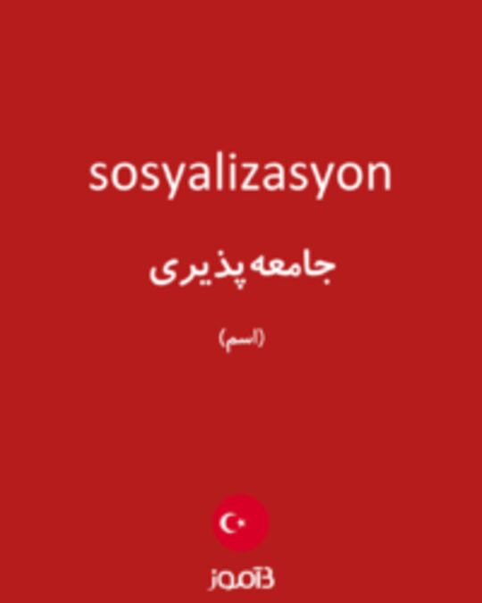  تصویر sosyalizasyon - دیکشنری انگلیسی بیاموز