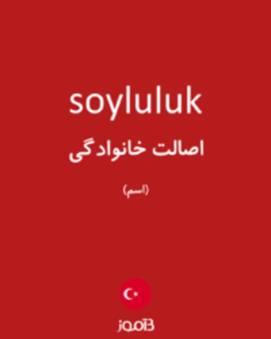  تصویر soyluluk - دیکشنری انگلیسی بیاموز