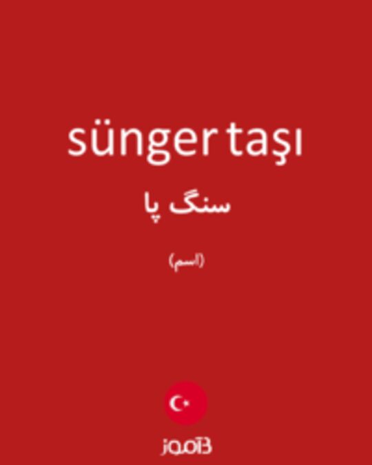  تصویر sünger taşı - دیکشنری انگلیسی بیاموز