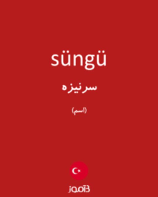  تصویر süngü - دیکشنری انگلیسی بیاموز