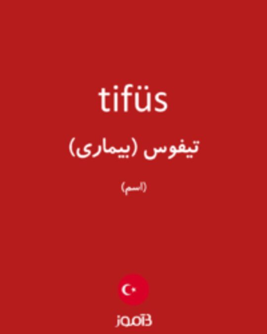  تصویر tifüs - دیکشنری انگلیسی بیاموز