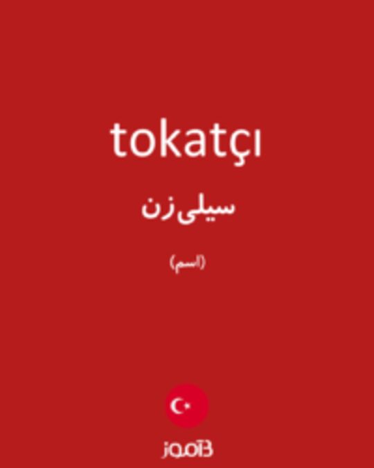  تصویر tokatçı - دیکشنری انگلیسی بیاموز