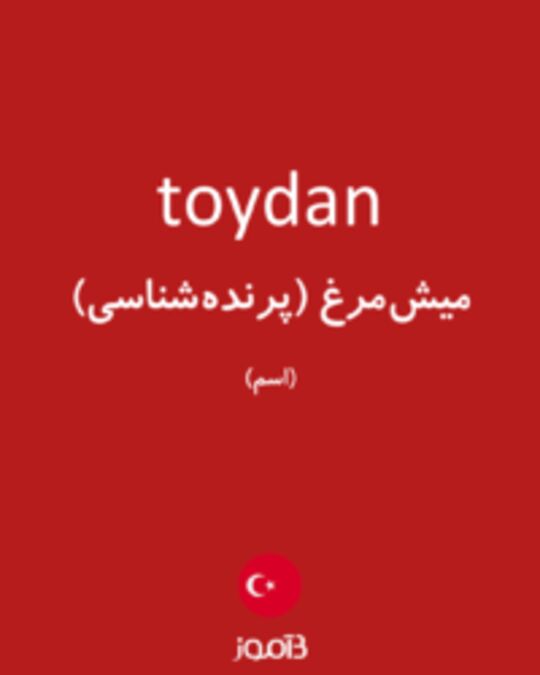  تصویر toydan - دیکشنری انگلیسی بیاموز