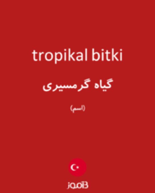  تصویر tropikal bitki - دیکشنری انگلیسی بیاموز