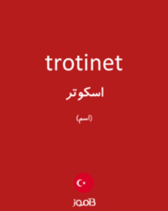  تصویر trotinet - دیکشنری انگلیسی بیاموز