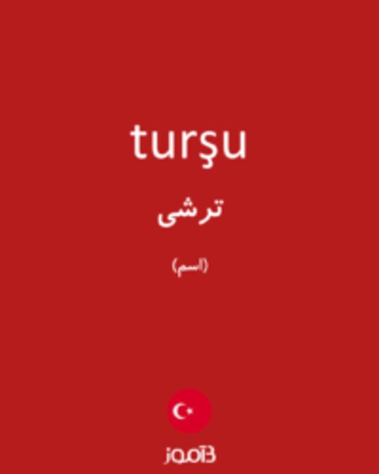  تصویر turşu - دیکشنری انگلیسی بیاموز