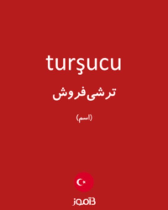  تصویر turşucu - دیکشنری انگلیسی بیاموز