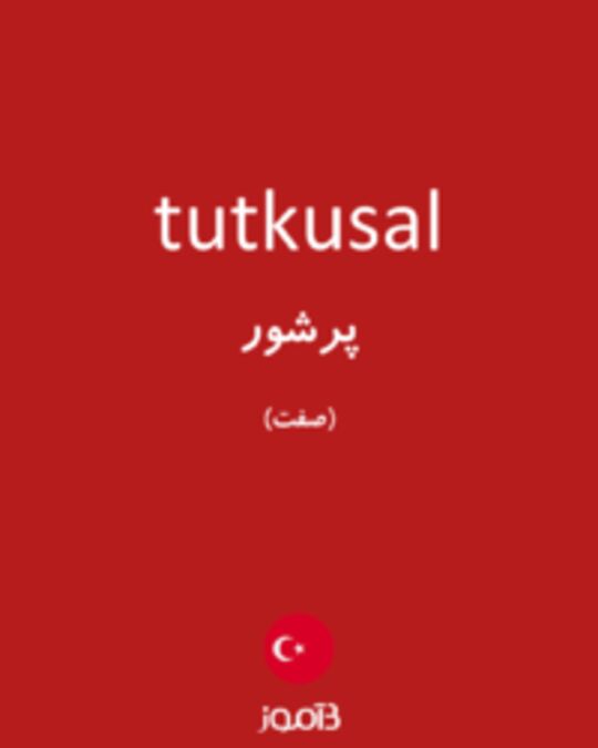  تصویر tutkusal - دیکشنری انگلیسی بیاموز