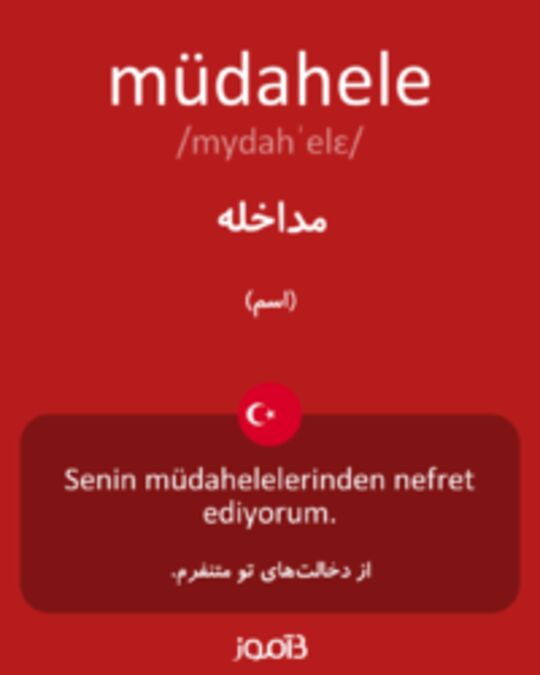  تصویر müdahele - دیکشنری انگلیسی بیاموز