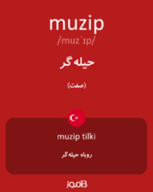  تصویر muzip - دیکشنری انگلیسی بیاموز